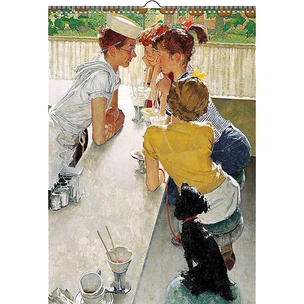 Norman Rockwell: The Saturday Evening Post 2025 Wall Norman Rockwell: The Saturday Evening Post 2025 Wall